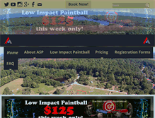 Tablet Screenshot of adventuresportspark.com